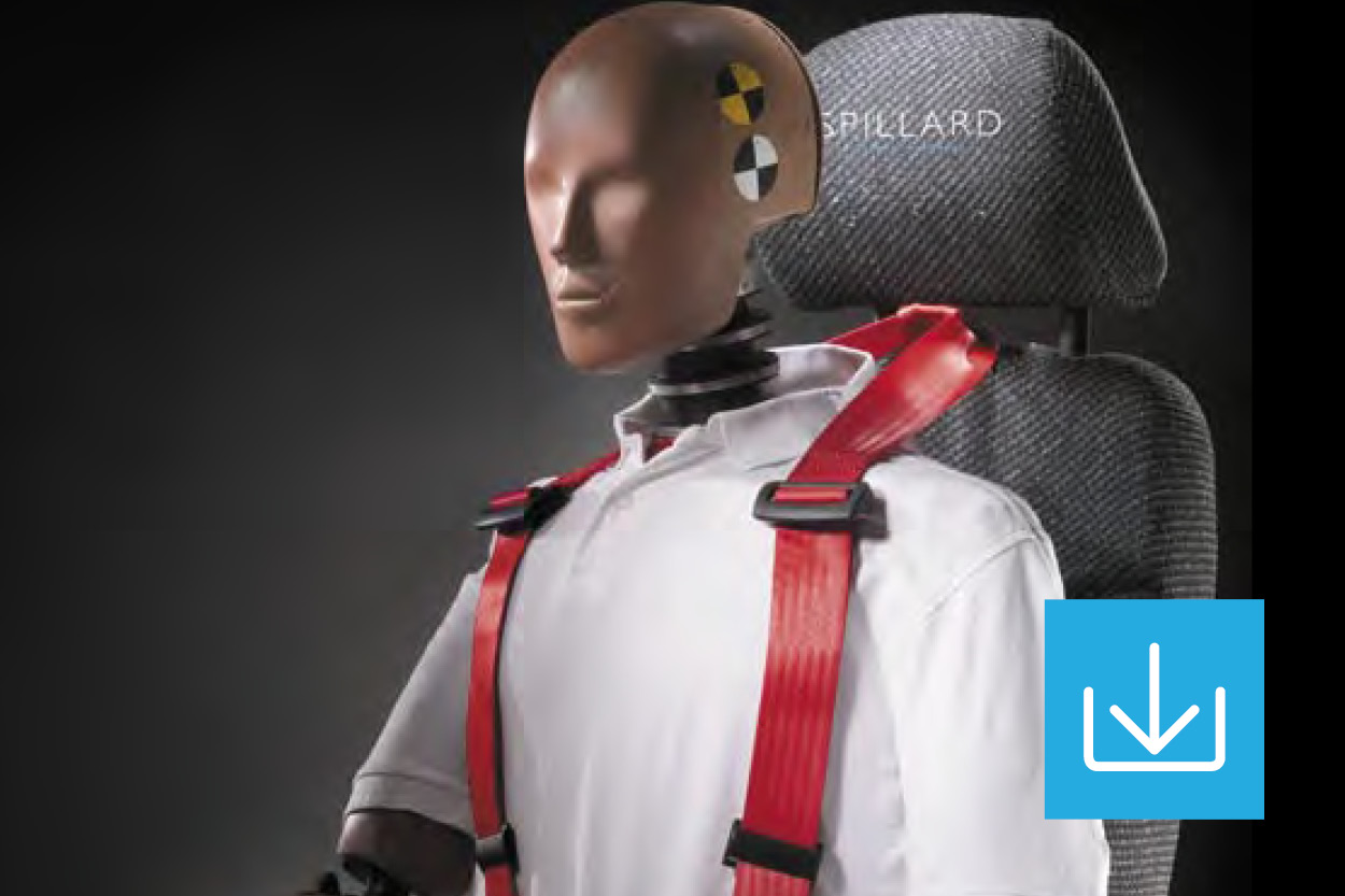 RollOver restraint seat and harness